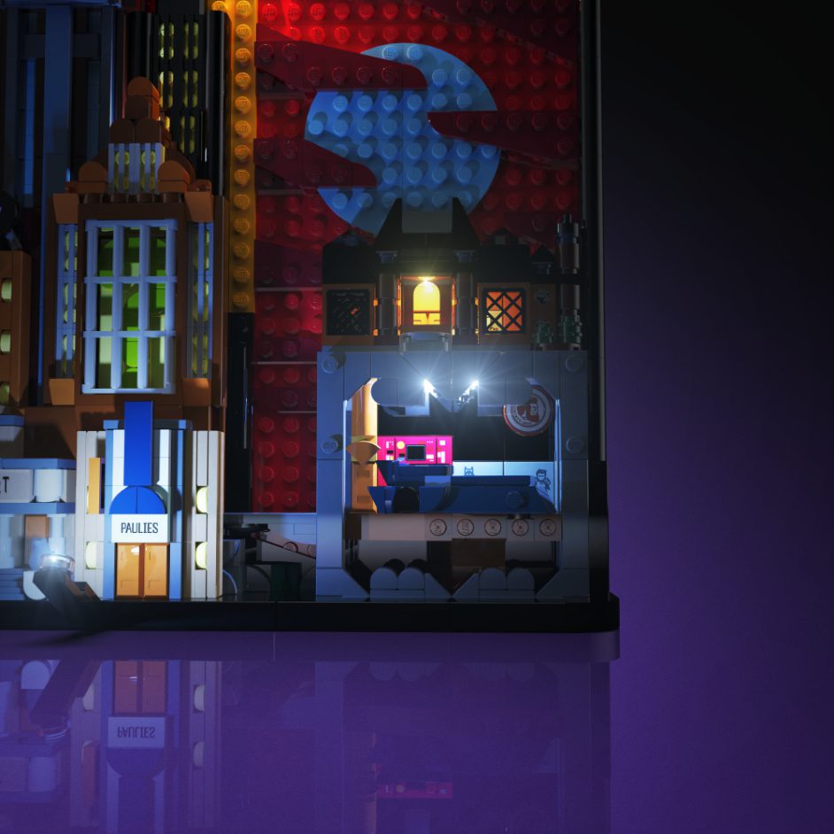 Light My Bricks (LMB) 2.0 Light Kit for LEGO #76271 Batman The Animated Series Gotham City
