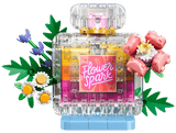 Floral Decor Perfume Bottle