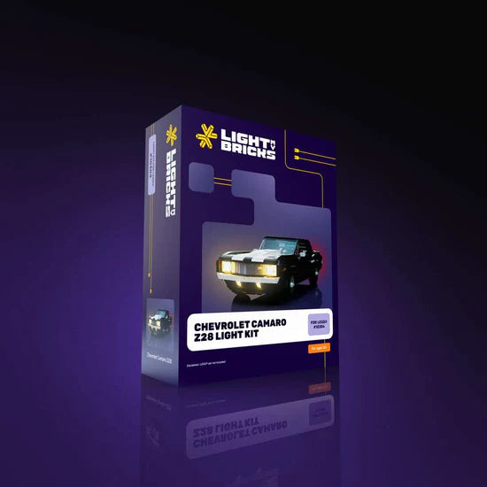 Light My Bricks (LMB) 2.0 Light Kit for LEGO #10304 Chevrolet Camaro Z28