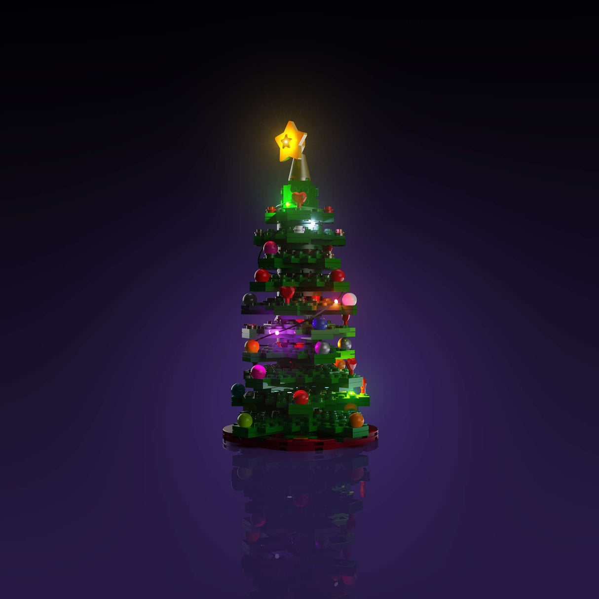 Light My Bricks (LMB) 2.0 Light Kit for LEGO Christmas Tree #40573