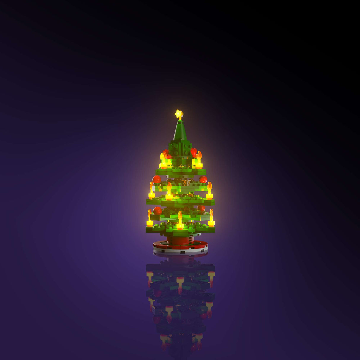 Light My Bricks (LMB) 2.0 Light Kit for LEGO Christmas Tree #40573
