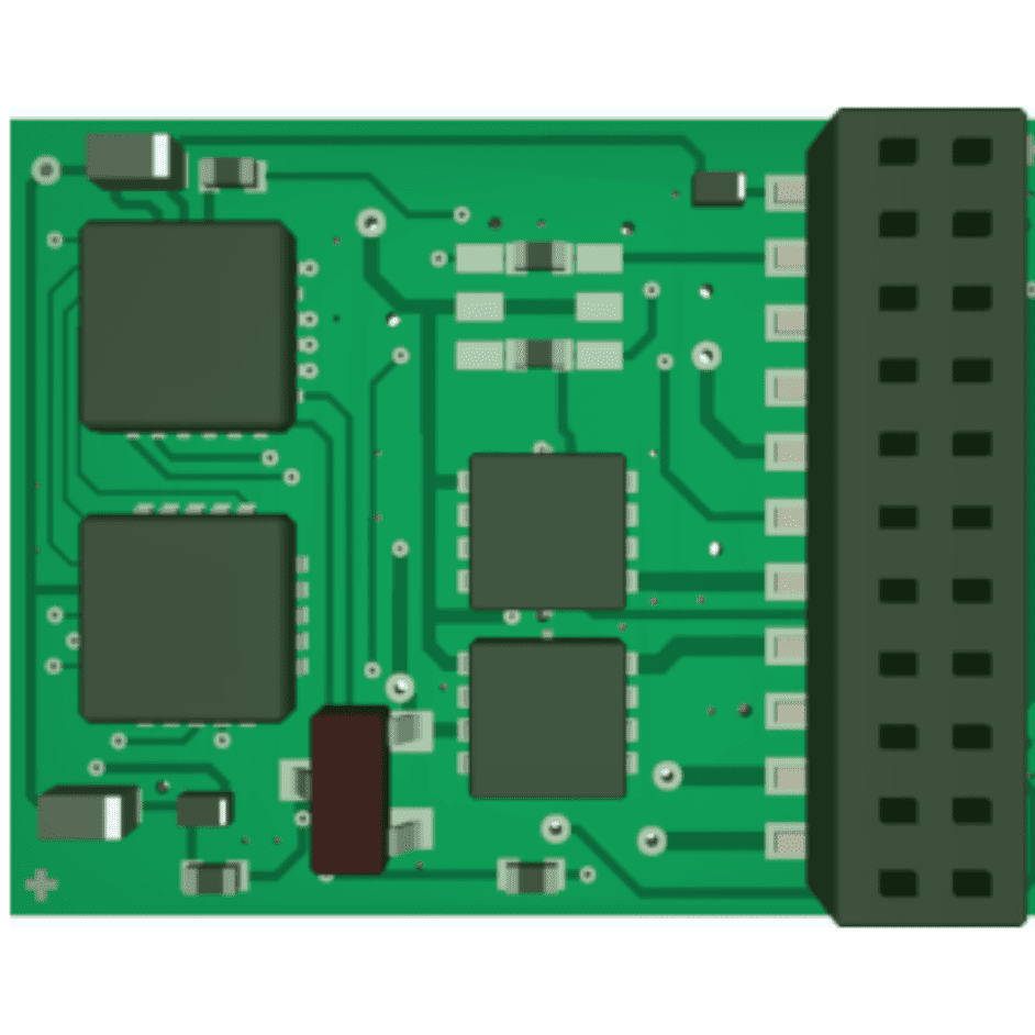 Vehicle decoder DH21B for SX1, SX2, DCC and MM, For the 21-pin interface (NEM 660/RCN-121)