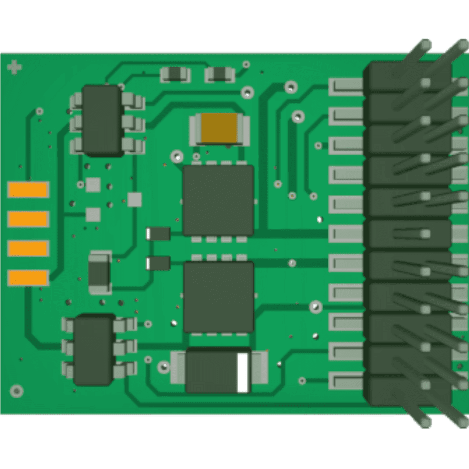 Vehicle decoder DH22B for SX1, SX2, DCC and MM, With connecting wires for NEM 652