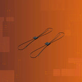 Light My Bricks (LMB) 2.0 Astro Light Large Flicker Effect - Orange 15cm (2 Pack)
