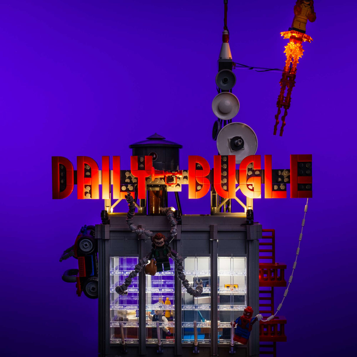Light My Bricks (LMB) 2.0 Light Kit for LEGO #76178 Daily Bugle