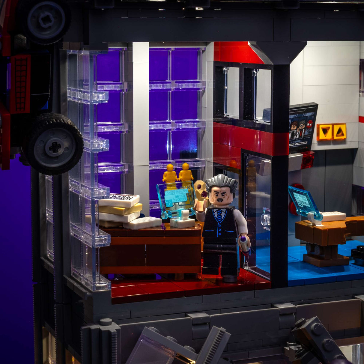 Light My Bricks (LMB) 2.0 Light Kit for LEGO #76178 Daily Bugle
