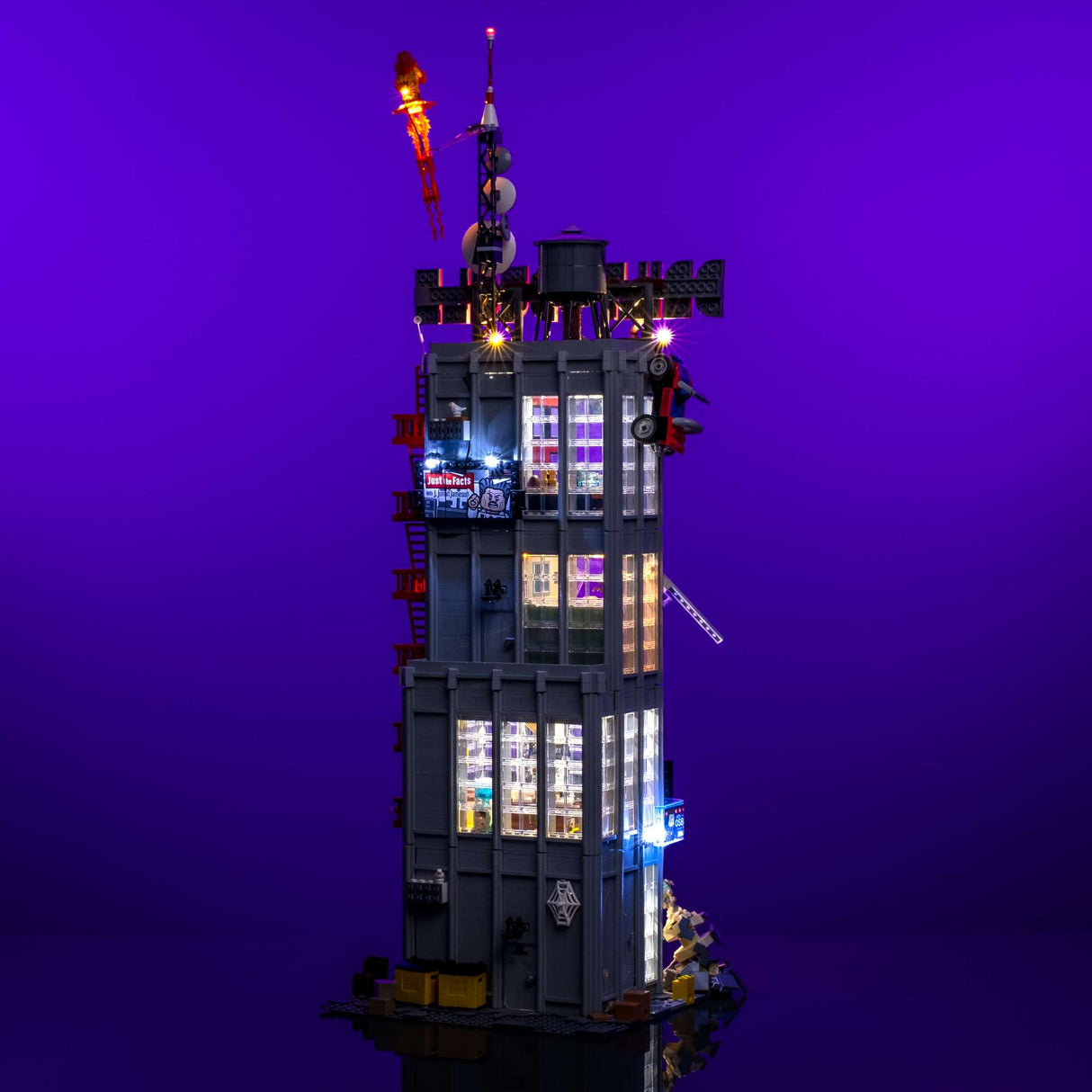 Light My Bricks (LMB) 2.0 Light Kit for LEGO #76178 Daily Bugle