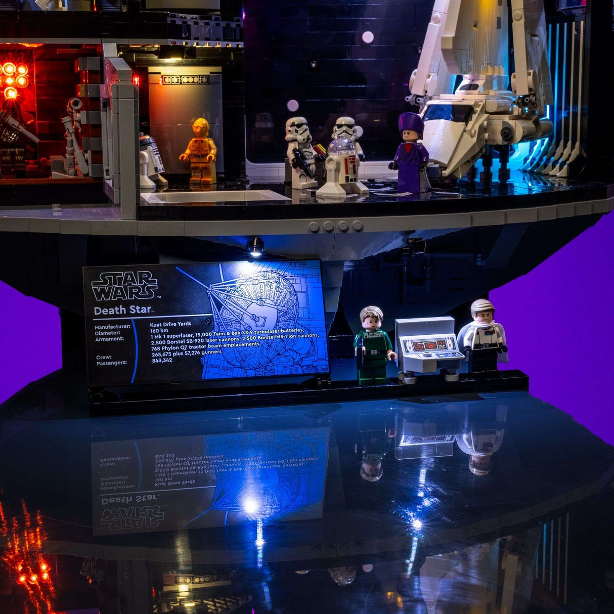 Light My Bricks (LMB) 2.0 Light Kit for LEGO® Death Star™ #75419