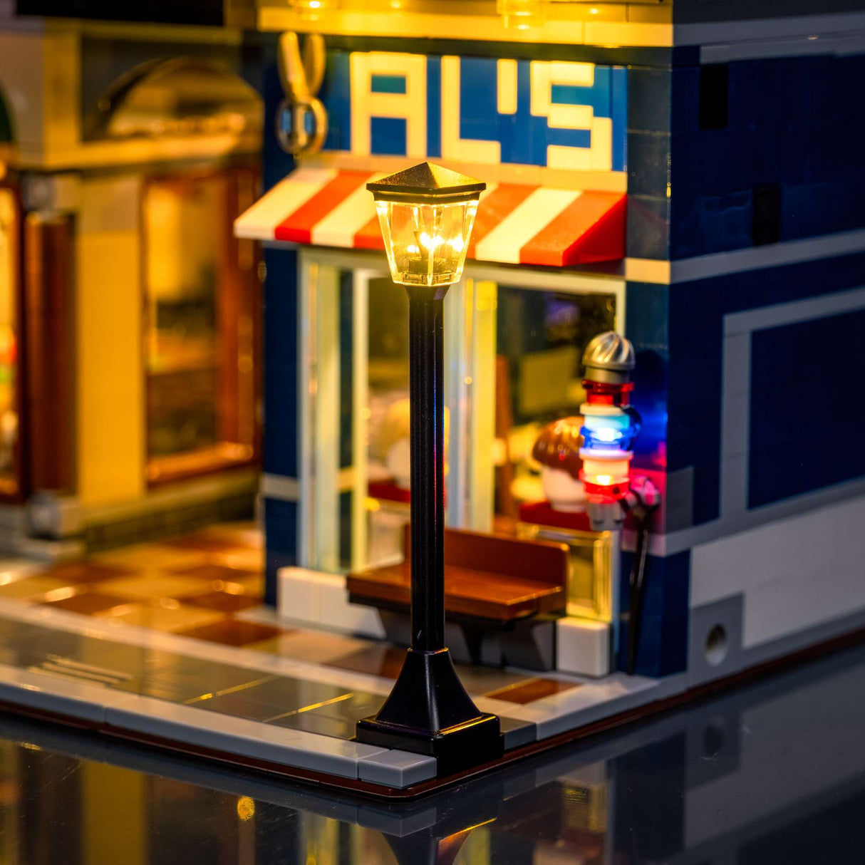 Light My Bricks (LMB) 2.0 Light Kit for LEGO #10246 Detective’s Office