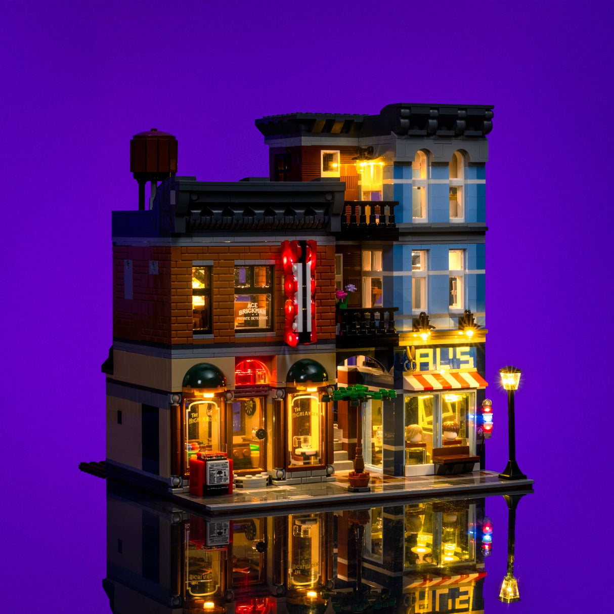 Light My Bricks (LMB) 2.0 Light Kit for LEGO #10246 Detective’s Office