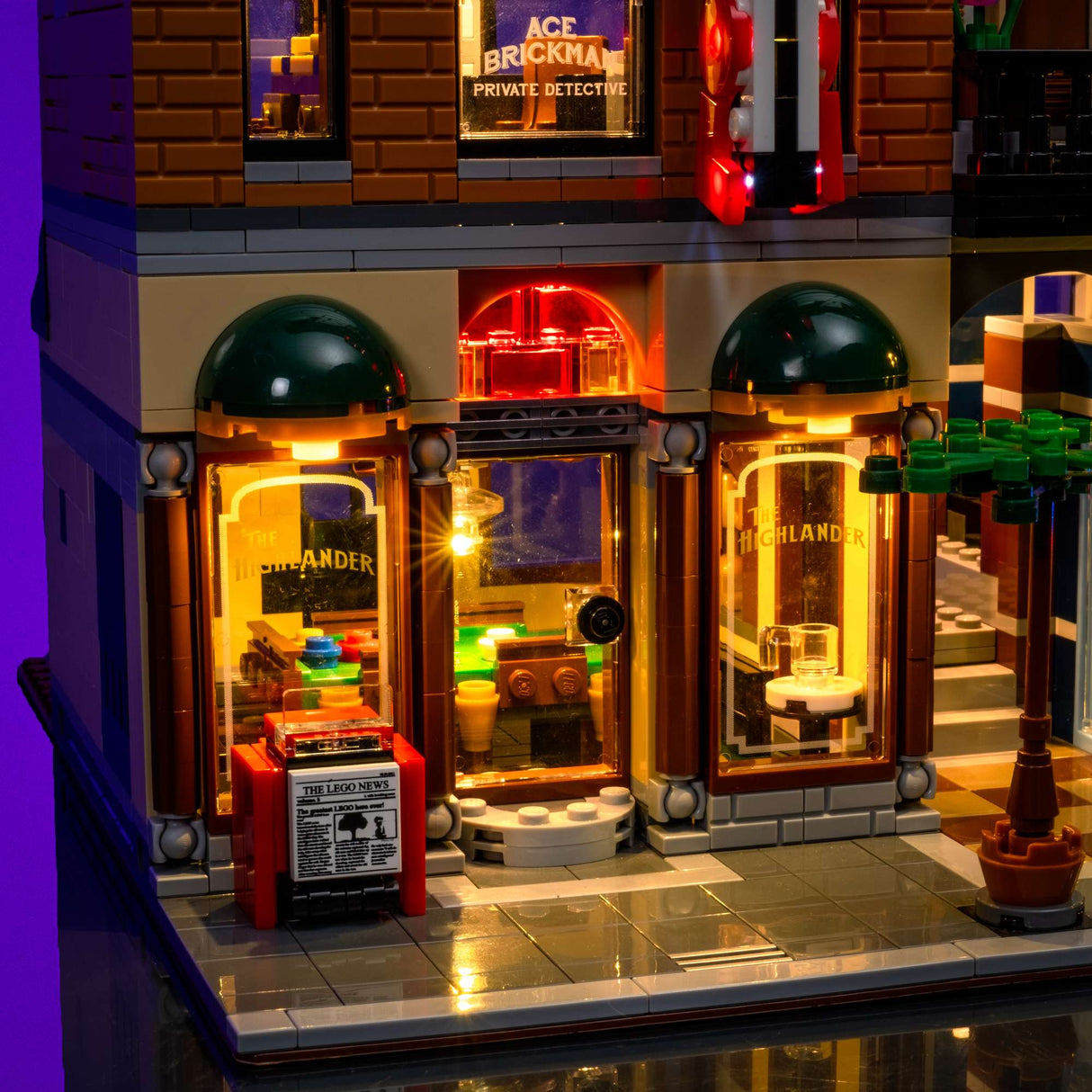 Light My Bricks (LMB) 2.0 Light Kit for LEGO #10246 Detective’s Office