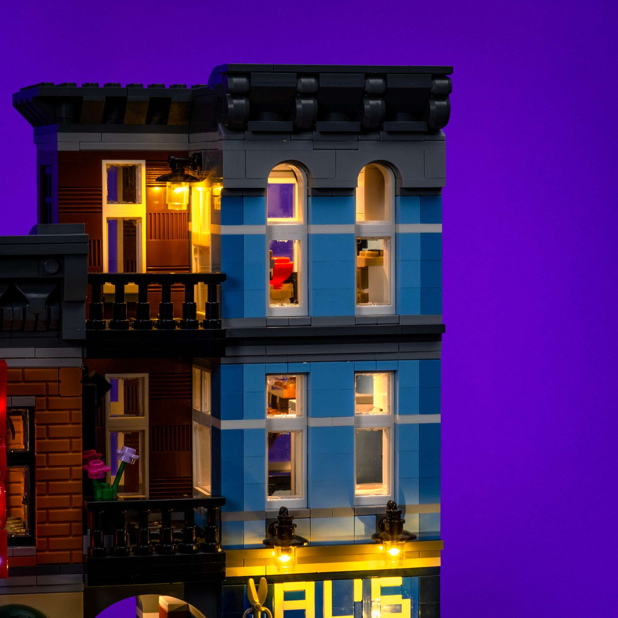 Light My Bricks (LMB) 2.0 Light Kit for LEGO #10246 Detective’s Office