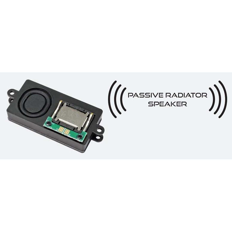 Loudspeaker 22mm x 42mm x 8.0mm, rectangular, 4 Ohm