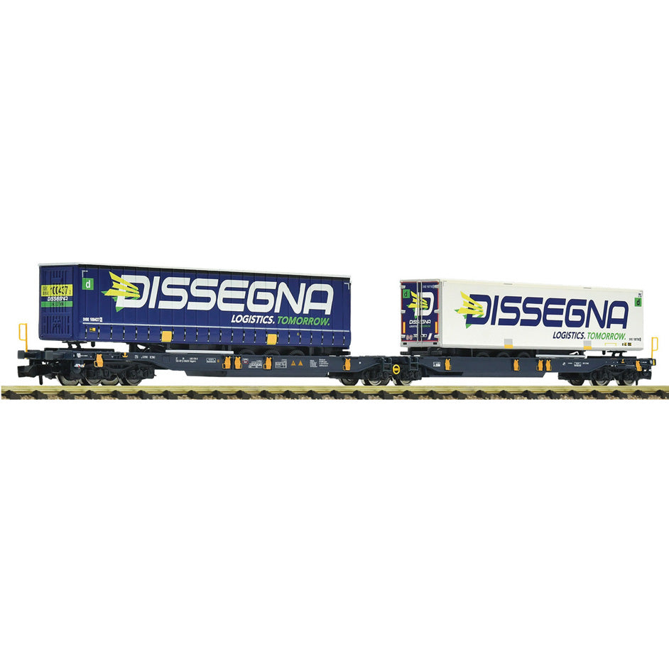 Articulated double-pocket wagon T2000, Wascosa