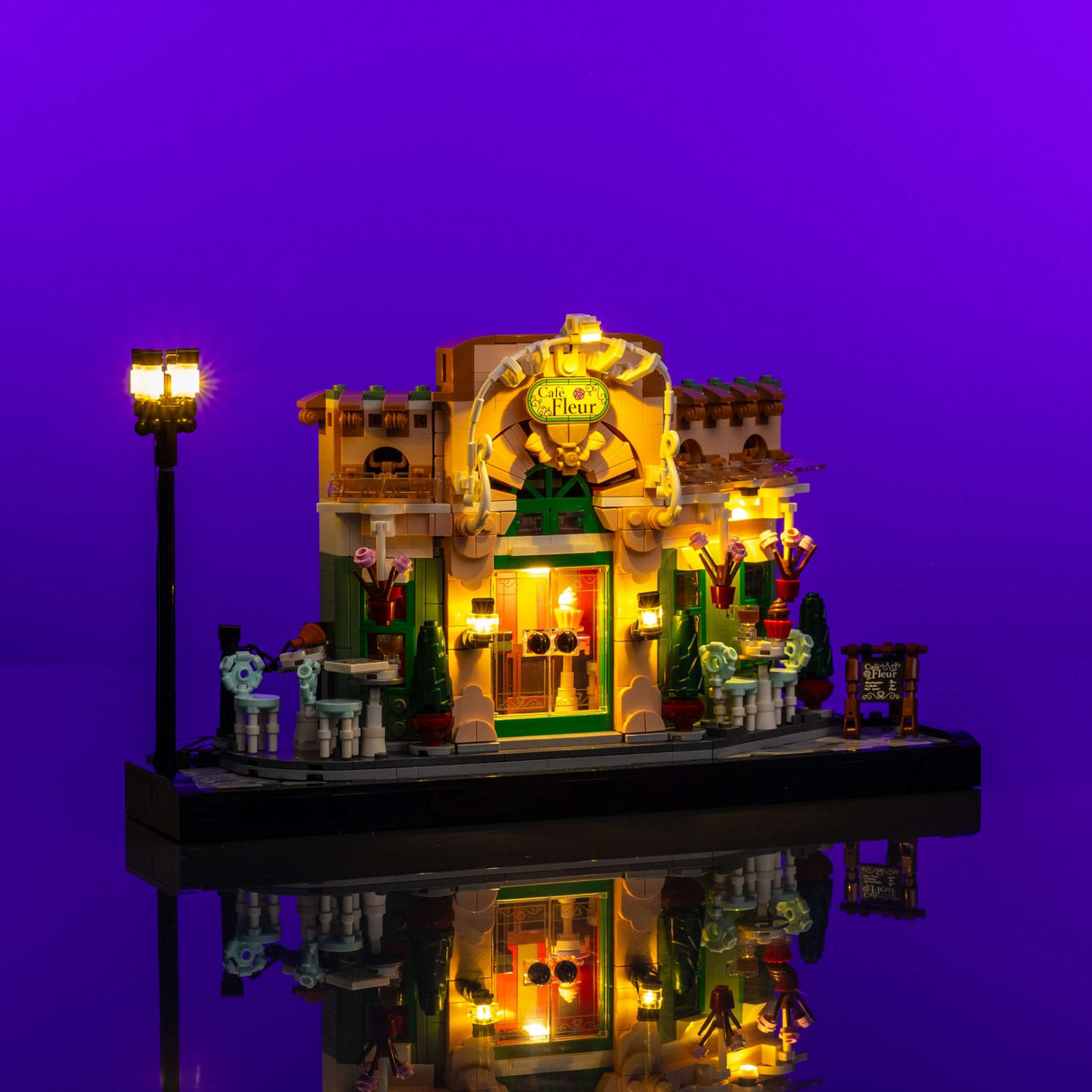 Light My Bricks (LMB) 2.0 Light Kit for LEGO® #10362 French Cafe