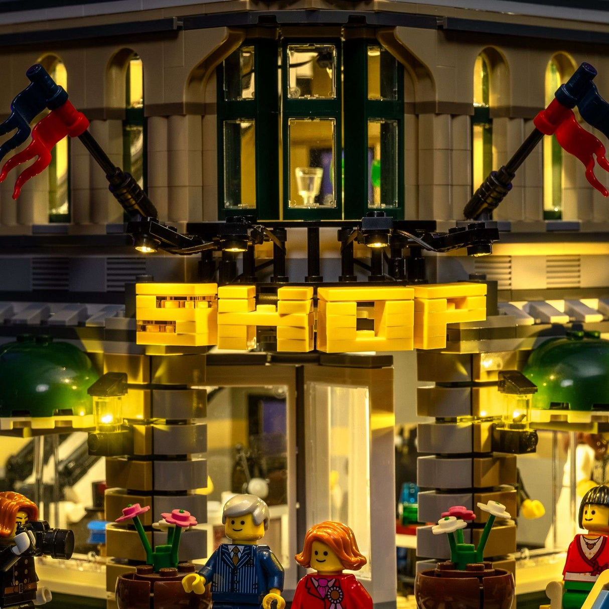 Light My Bricks (LMB) 2.0 Light Kit for LEGO® Grand Emporium #10211