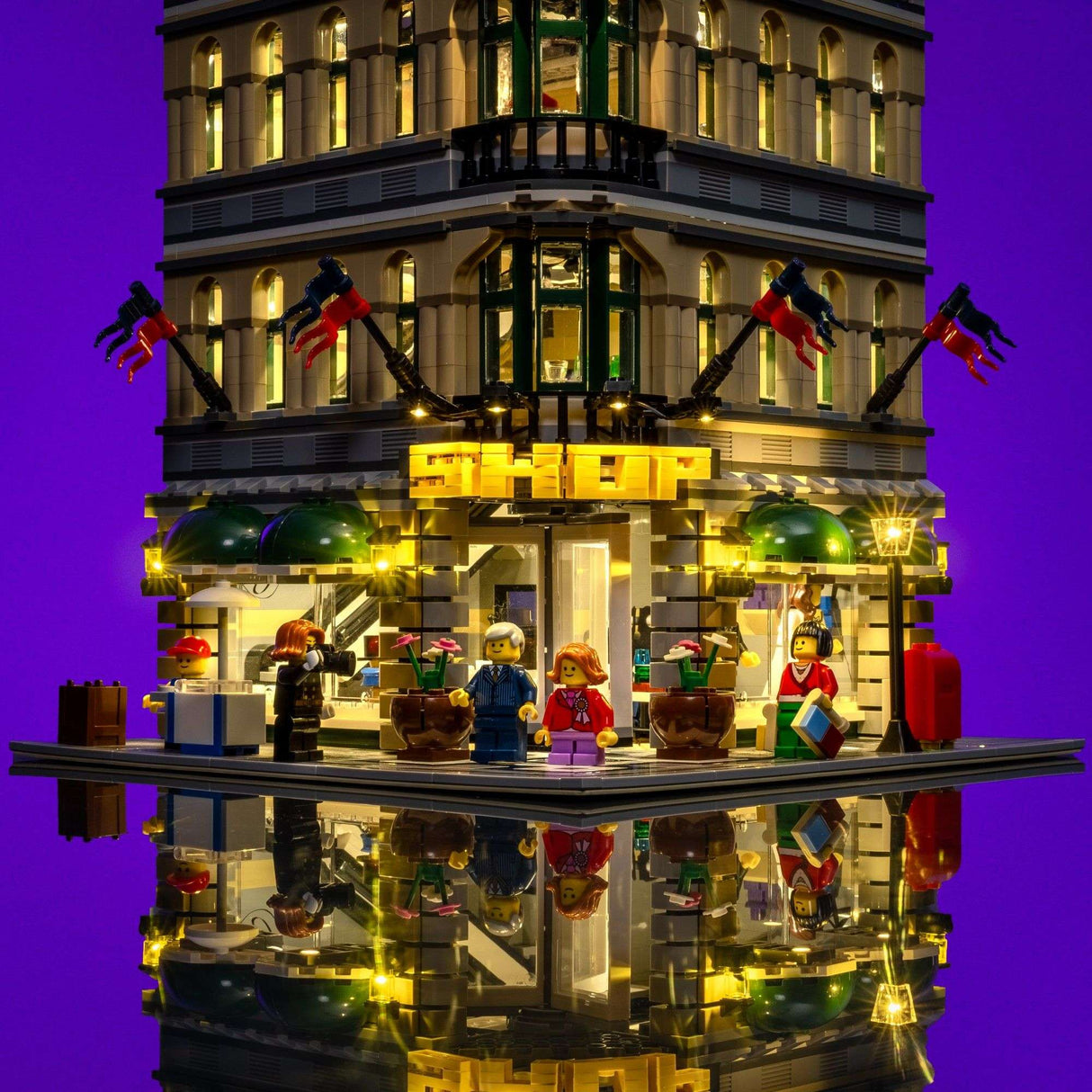 Light My Bricks (LMB) 2.0 Light Kit for LEGO® Grand Emporium #10211