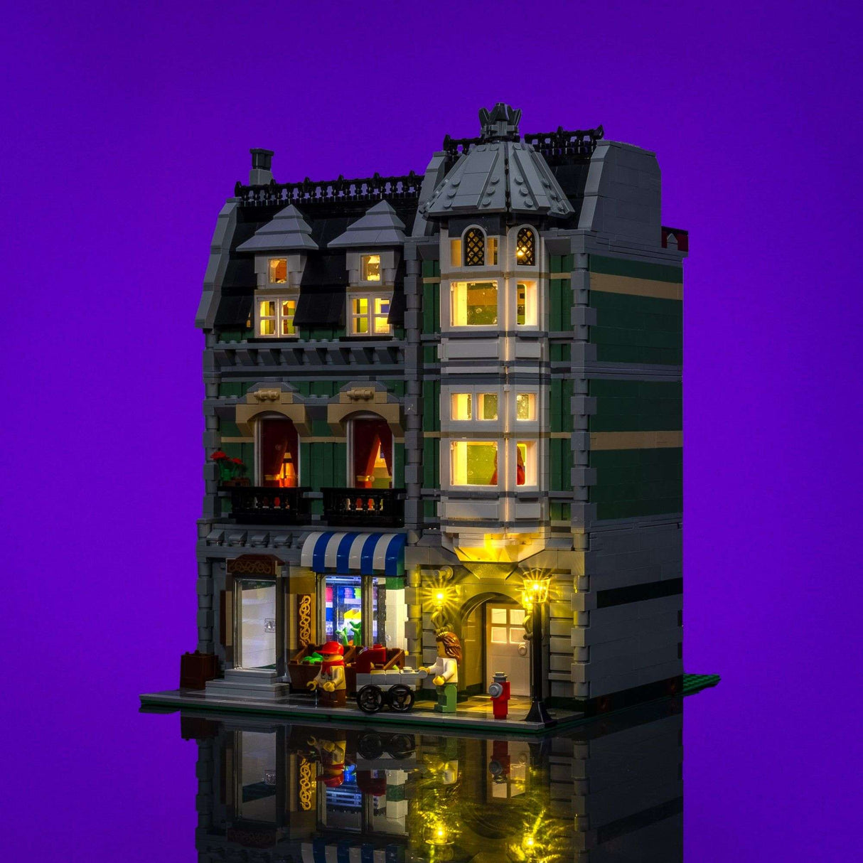 Light My Bricks (LMB) 2.0 Light Kit for LEGO® Green Grocer #10185