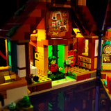 Light My Bricks (LMB) 2.0 Light Kit for LEGO #76437 Harry Potter The Burrow - Collectors' Edition