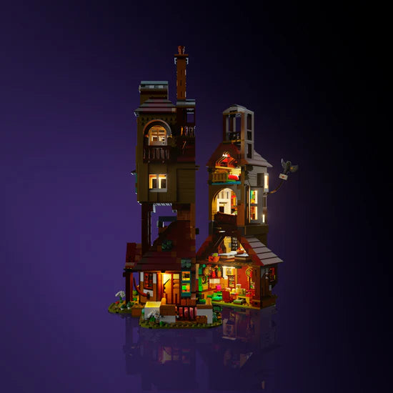Light My Bricks (LMB) 2.0 Light Kit for LEGO #76437 Harry Potter The Burrow - Collectors' Edition