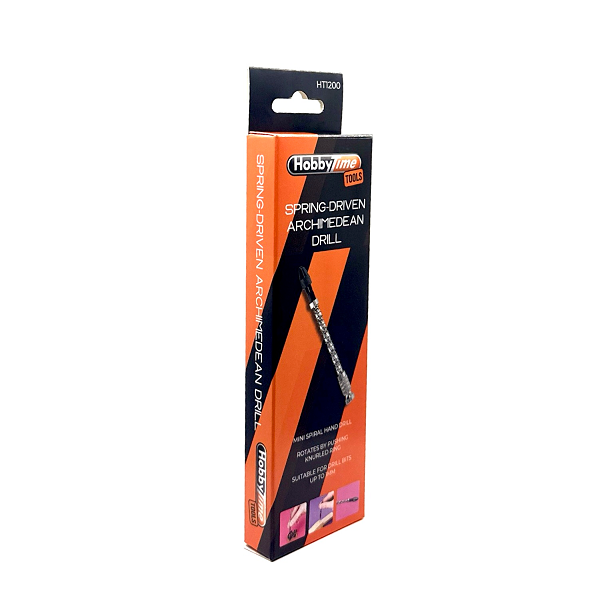 Spring-Driven Archimedean Drill (Fits 0,2-1mm Drills)