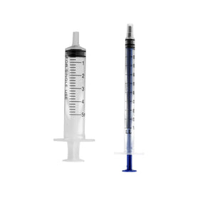 Syringe Set – 3 X 1ml + 3 X 5Ml