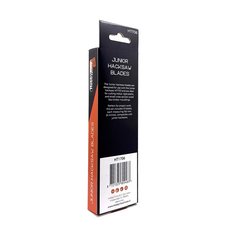Junior Hacksaw Blades - 10 Pieces