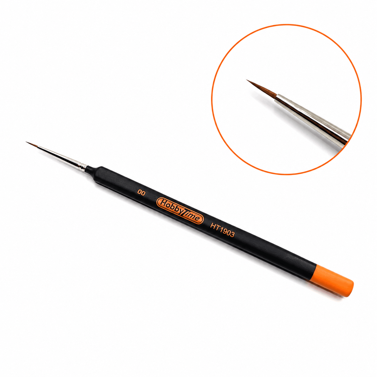 Red Sable Triangular Handle Detail Brush - 00