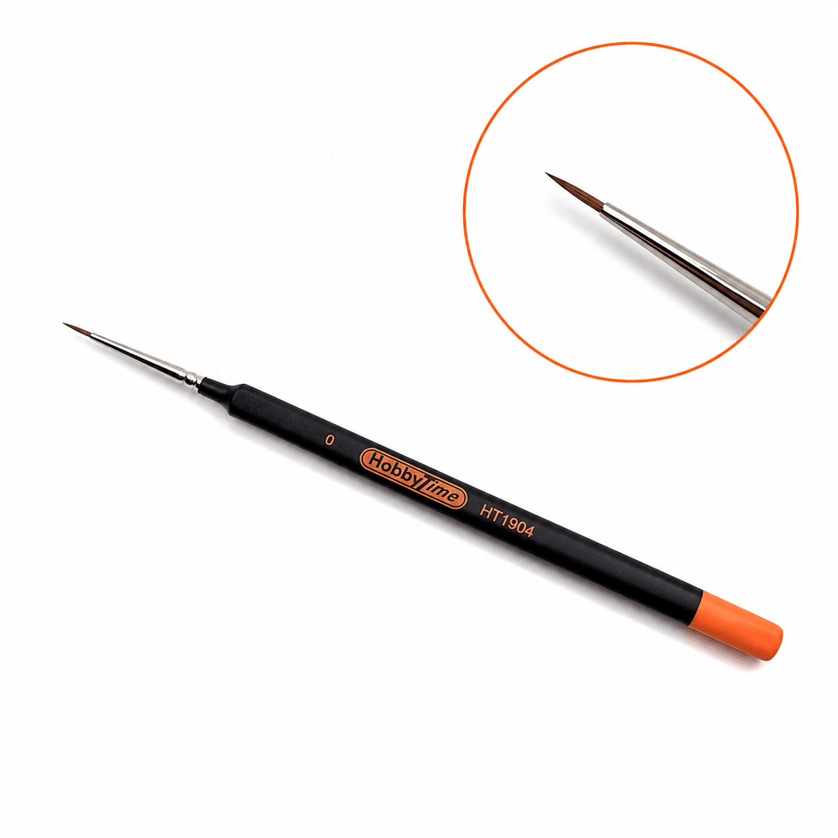 Red Sable Triangular Handle Detail Brush - 0
