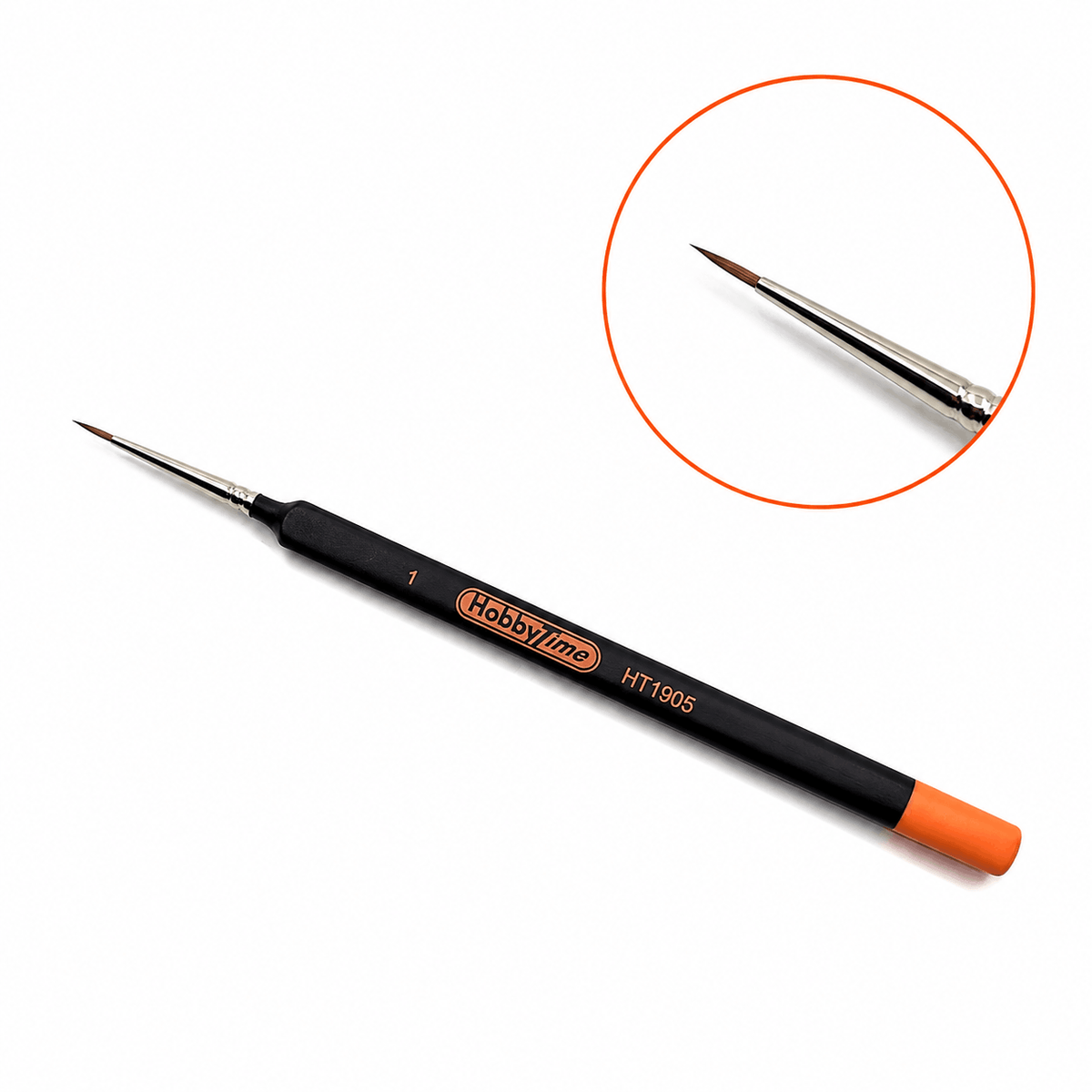 Red Sable Triangular Handle Detail Brush - 1