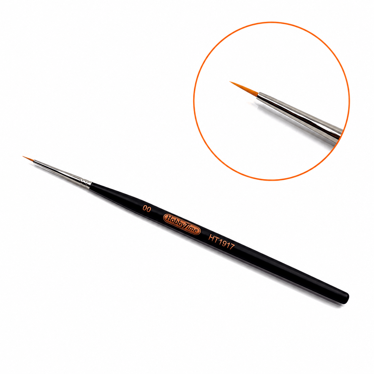 Synthetic Classic Round Handle Brush - 00