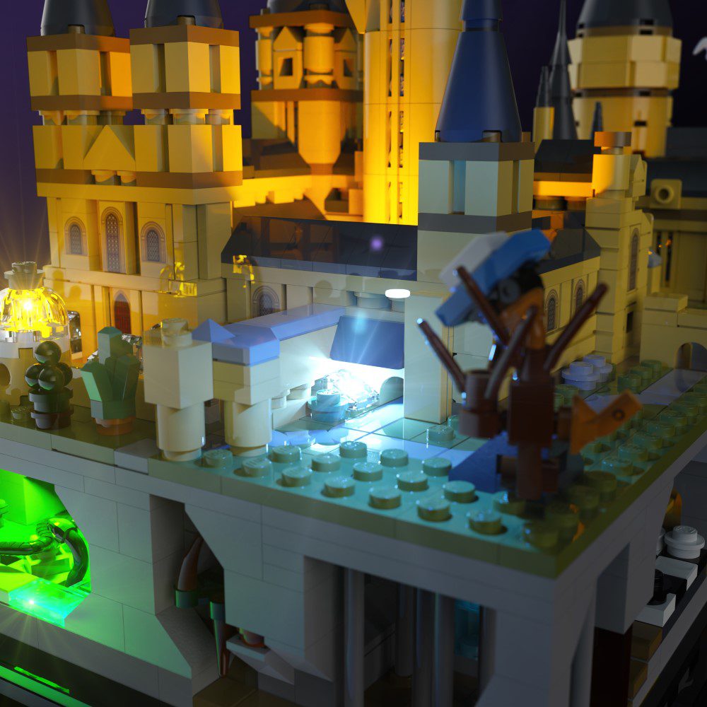 Light My Bricks (LMB) 2.0 Light Kit for LEGO #76419 Hogwarts Castle &amp; Grounds