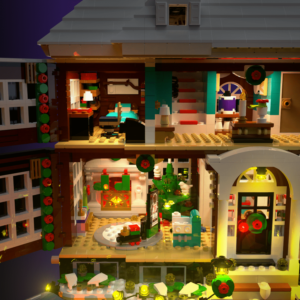 Light My Bricks (LMB) 2.0 Light Kit for LEGO #21330 Home Alone