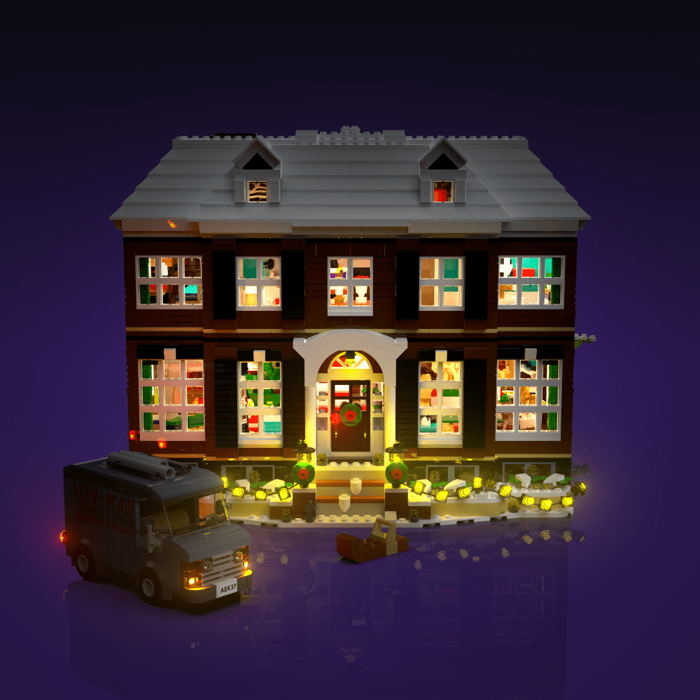 Light My Bricks (LMB) 2.0 Light Kit for LEGO #21330 Home Alone