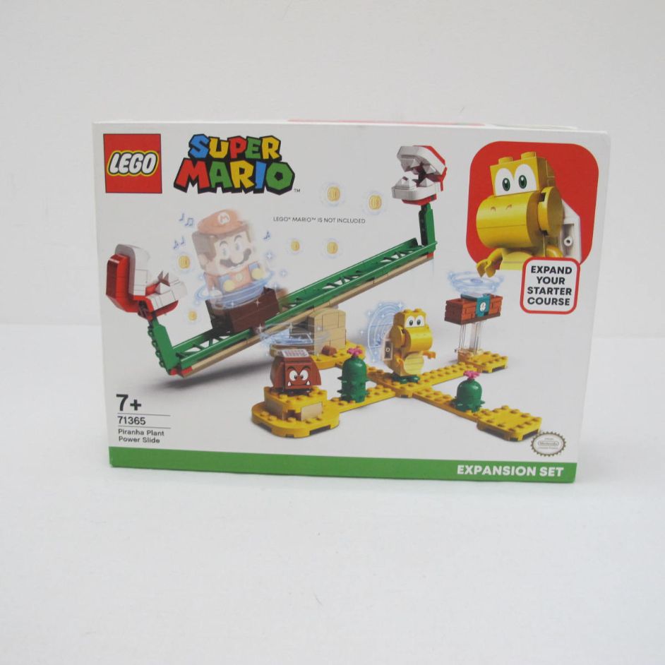 Piranha Plant Power Slide - Expansion Set. Complete with instructions and box