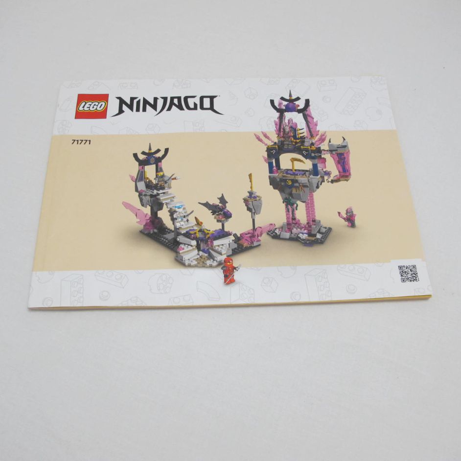 The Crystal King Temple. Complete with instructions, no box