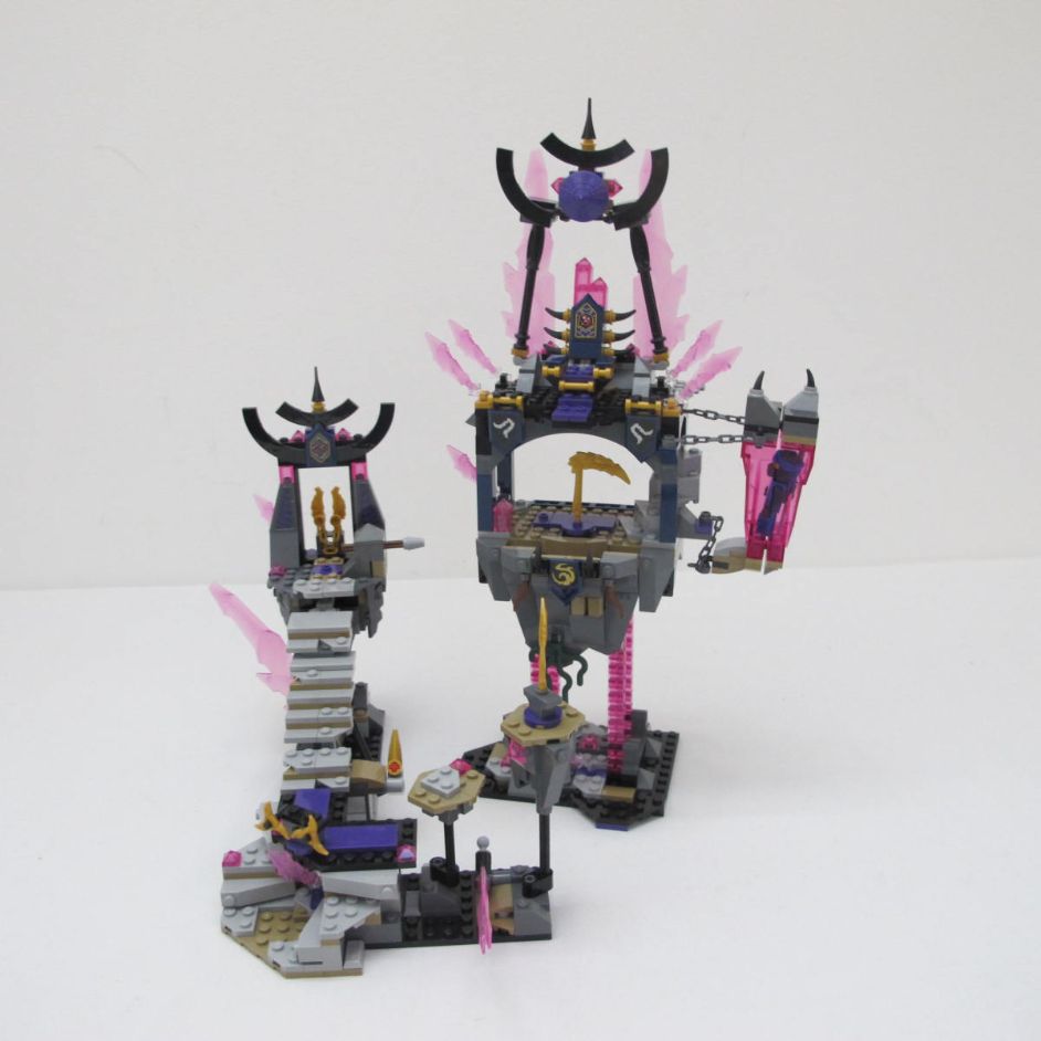 The Crystal King Temple. Complete with instructions, no box