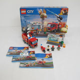 Burger Bar Fire Rescue. Complete with instructions and box
