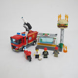 Burger Bar Fire Rescue. Complete with instructions and box