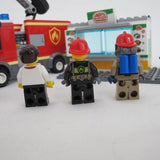 Burger Bar Fire Rescue. Complete with instructions and box