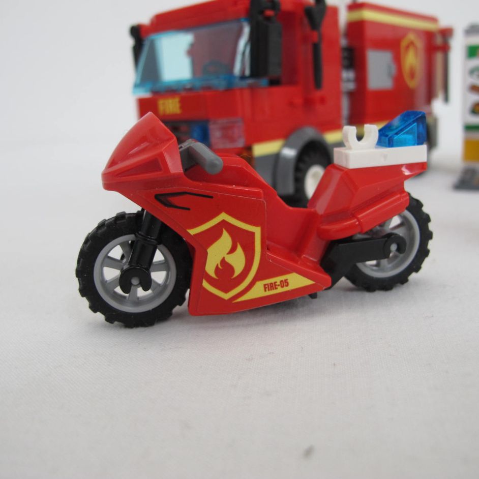 Burger Bar Fire Rescue. Complete with instructions and box
