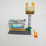 Burger Bar Fire Rescue. Complete with instructions and box