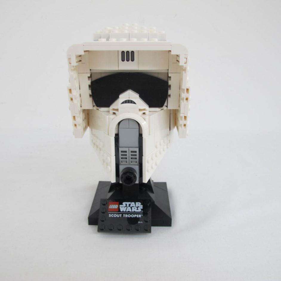 Scout Trooper Helmet. Complete with instructions, no box