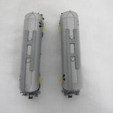 2 piece set silo wagons type Uacns of the Vigier Cement.