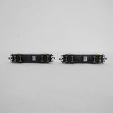 2 piece set silo wagons type Uacns of the Vigier Cement.