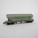 Special wagon for the transport of grain