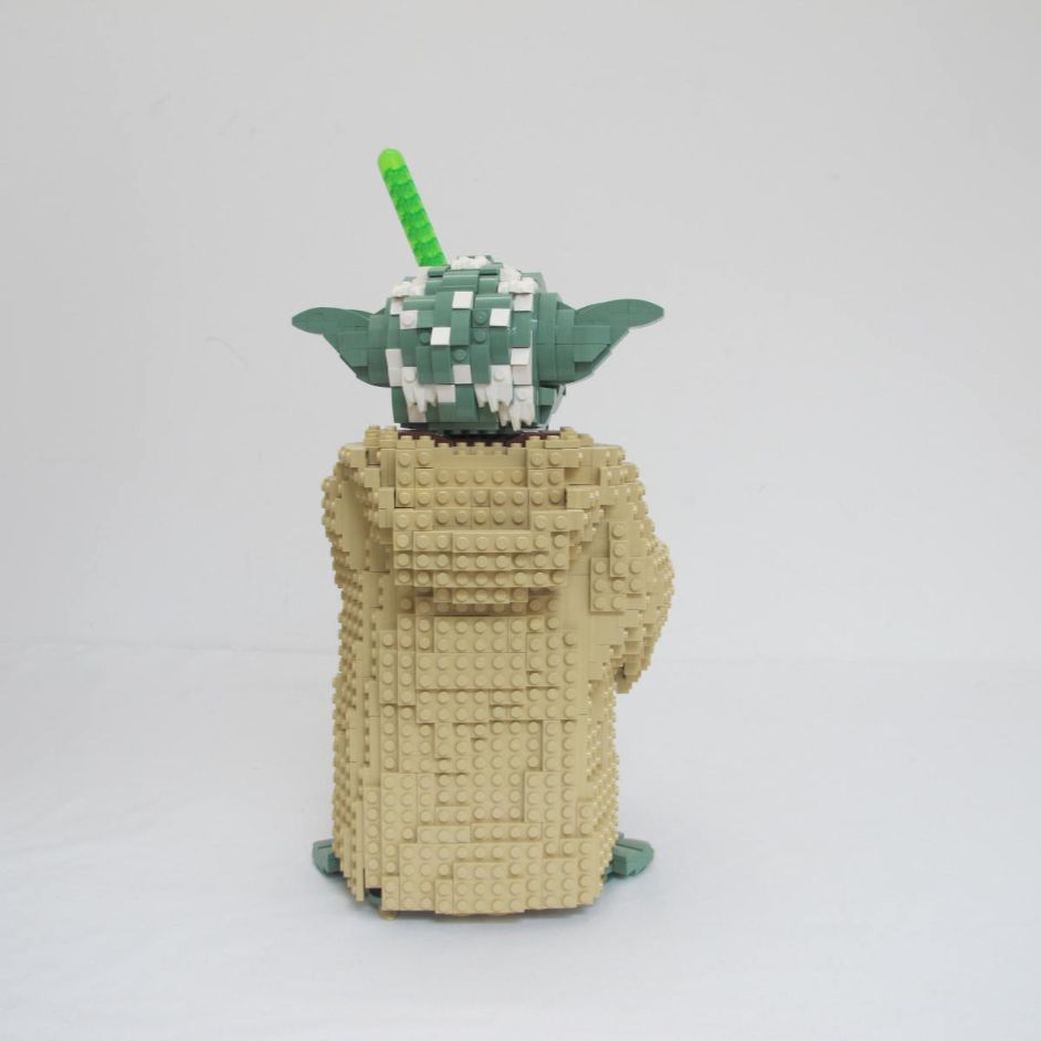 Yoda. Complete with instructions and box
