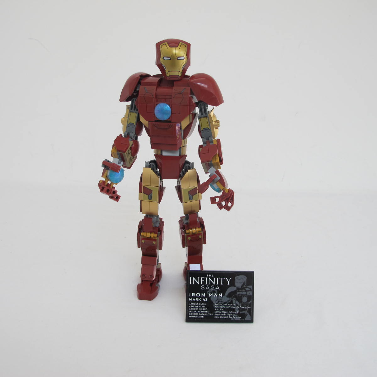 Iron Man Figure. Complete without instructions and box