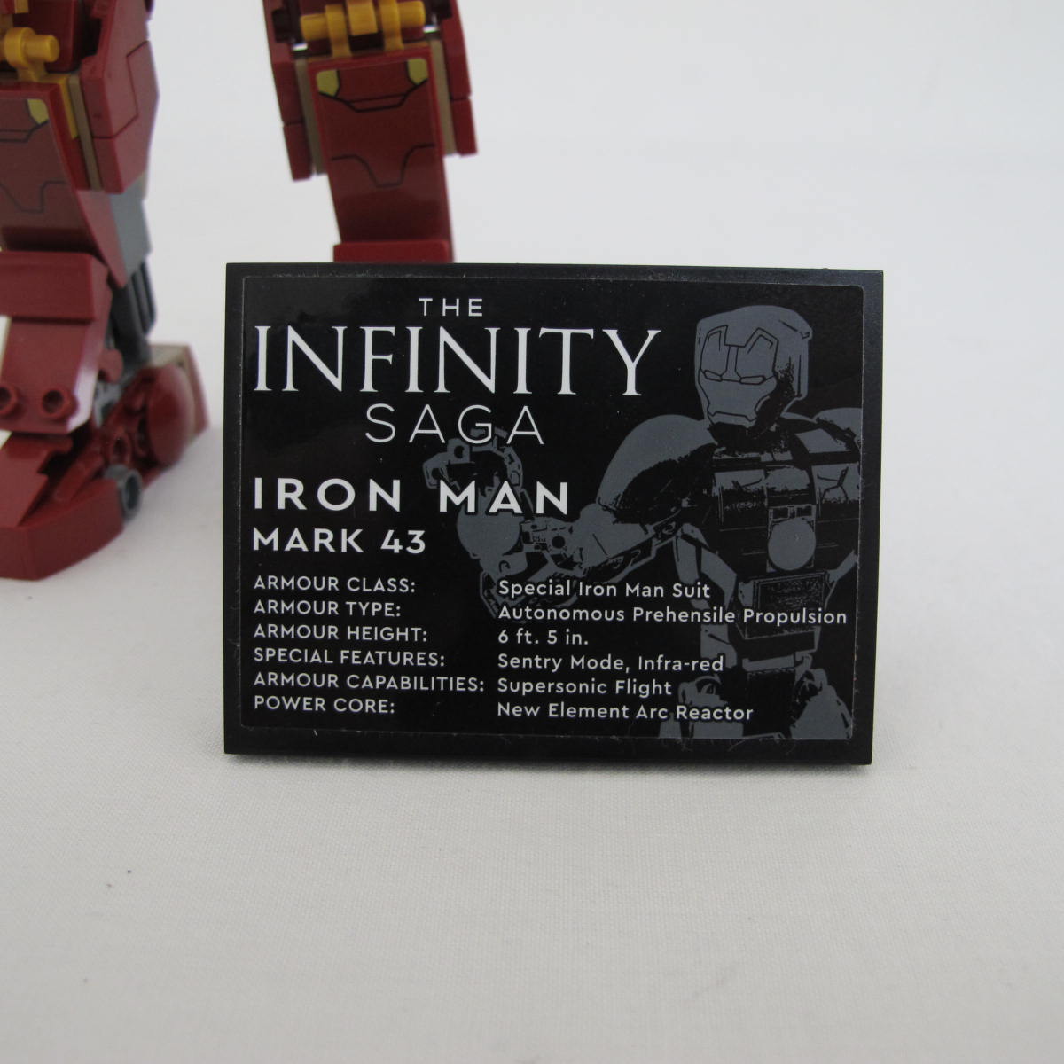 Iron Man Figure. Complete without instructions and box