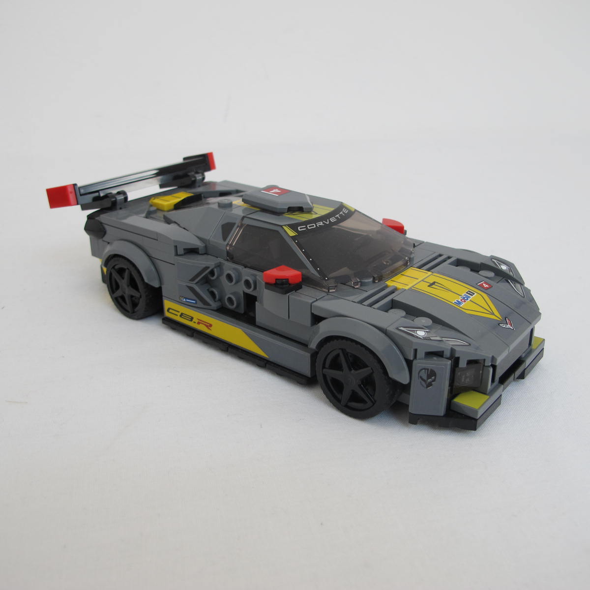 Chevrolet Corvette C8.R Race Car and 1969 Chevrolet Corvette. Incomplete with instructions, no box